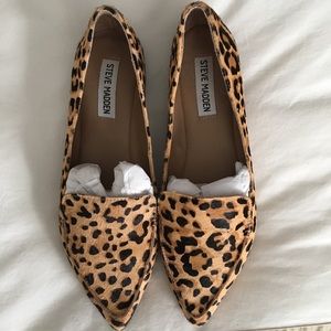 Steve Madden Genuine Calf Hair Loafer Flat